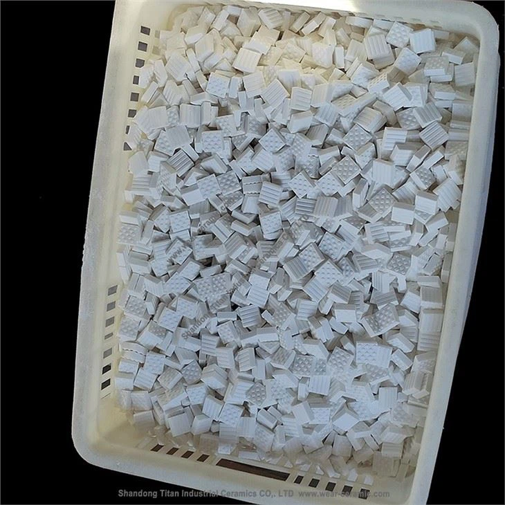 Alumina Ceramic Square Lining Piece