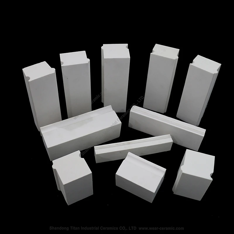 วัสดุซับในที่ทนต่อการสึกหรอของ Ball Mill Alumina