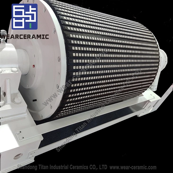 Rubber-Ceramic Composite Lagging